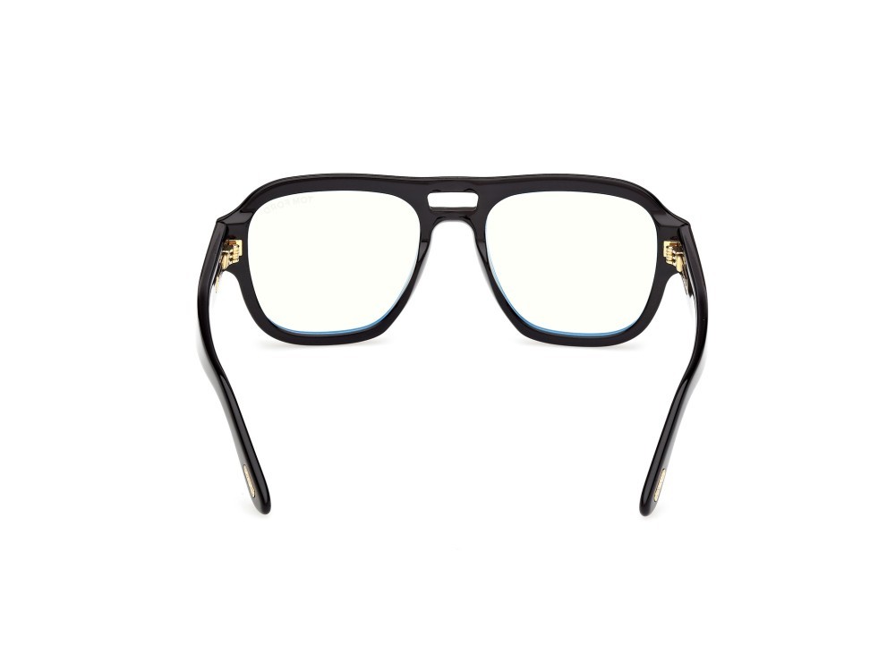 Occhiali da vista Tom Ford FT6085-B (001) colore nero lucido forma navigator 
