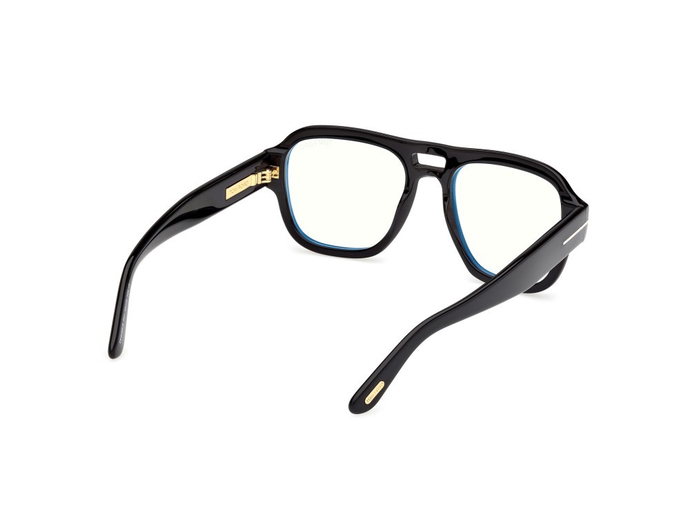 Occhiali da vista Tom Ford FT6085-B (001) colore nero lucido forma navigator 