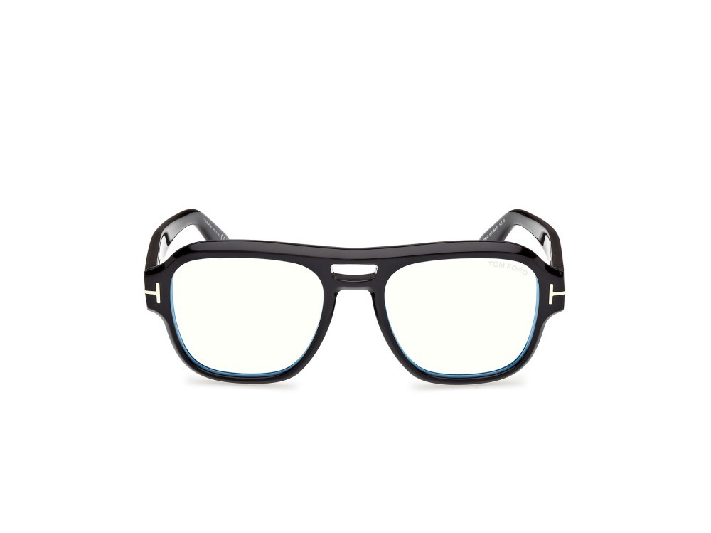 Occhiali da vista Tom Ford FT6085-B (001) colore nero lucido forma navigator 