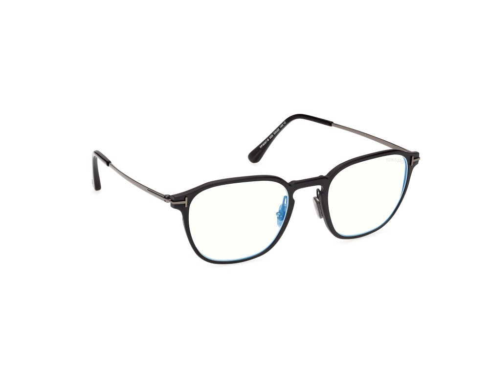Occhiali da vista Tom Ford FT6087-B (005) colore nero opaco forma quadrato 