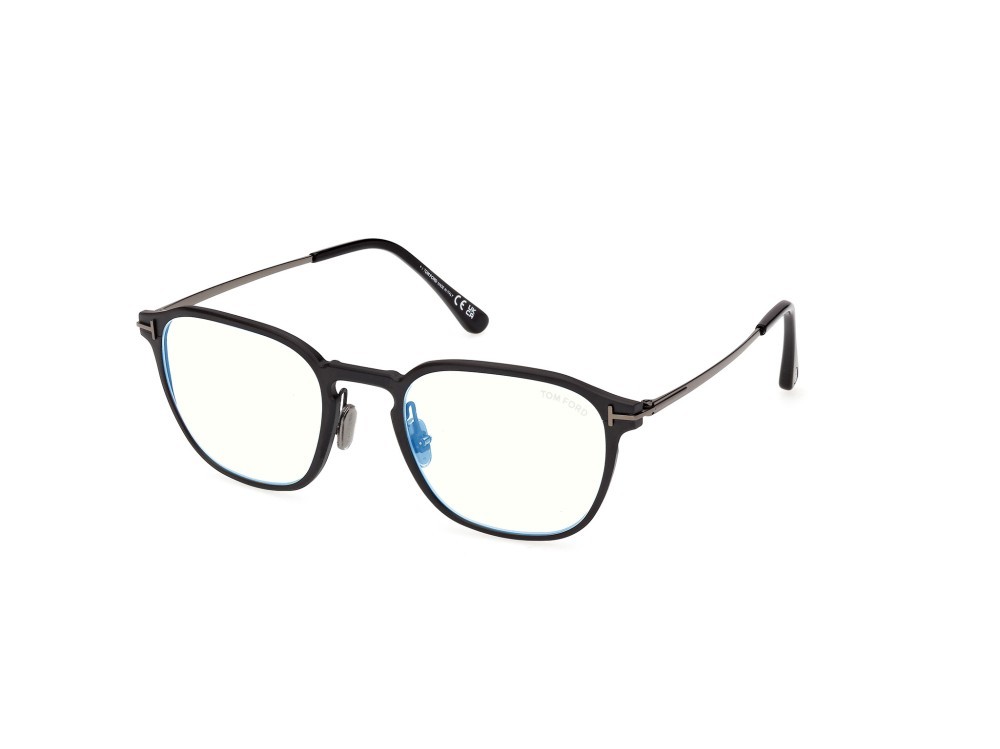 Occhiali da vista Tom Ford FT6087-B (005) colore nero opaco forma quadrato 