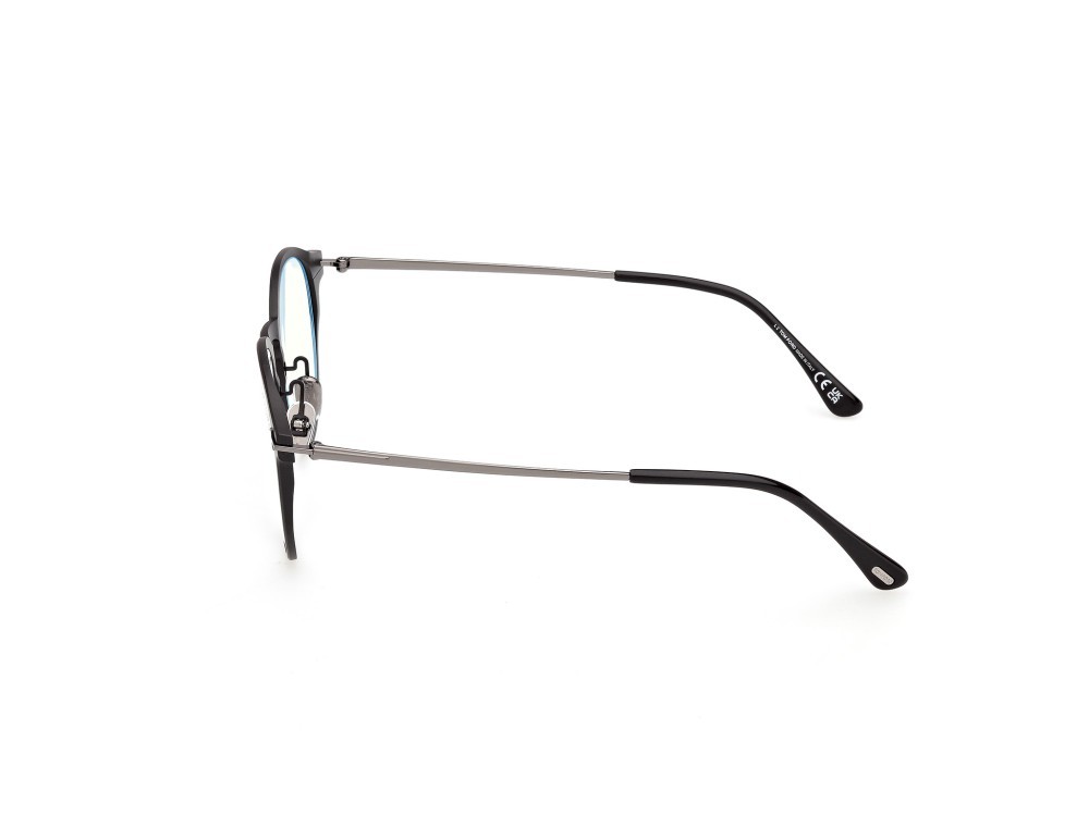 Occhiali da vista Tom Ford FT6088-B (005) colore nero opaco forma rotondo 