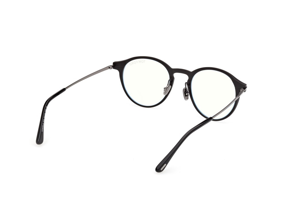 Occhiali da vista Tom Ford FT6088-B (005) colore nero opaco forma rotondo 
