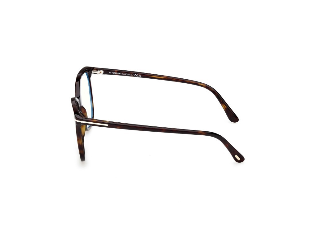 Eyeglasses Tom Ford FT6089-B (052) color avana scura shape square 
