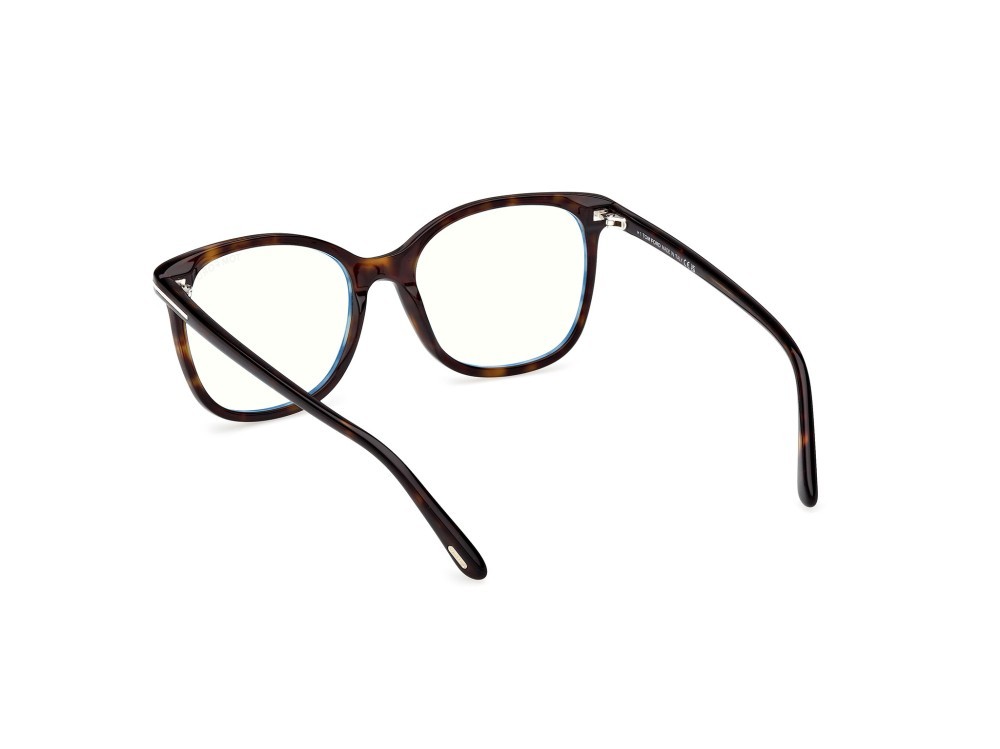 Eyeglasses Tom Ford FT6089-B (052) color avana scura shape square 