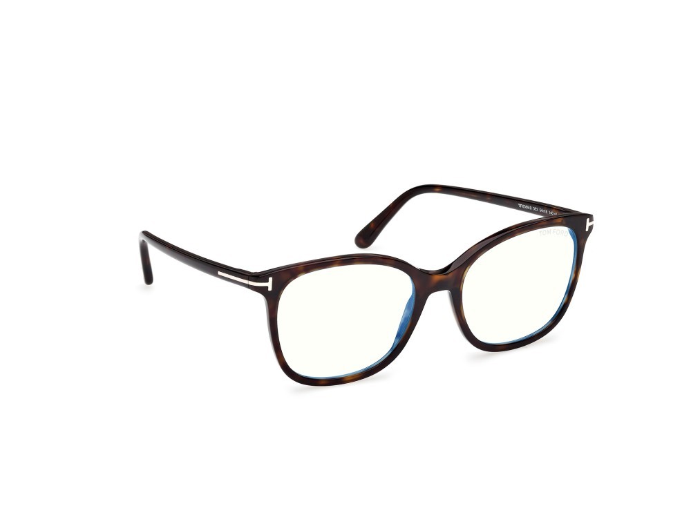 Eyeglasses Tom Ford FT6089-B (052) color avana scura shape square 