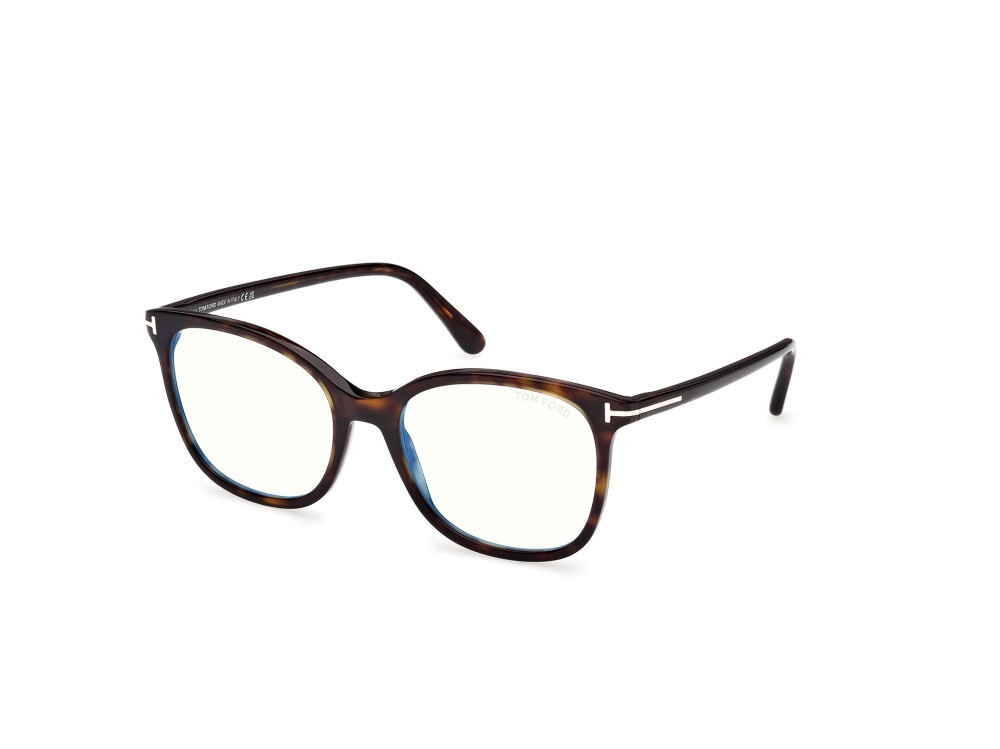 Eyeglasses Tom Ford FT6089-B (052) color avana scura shape square 