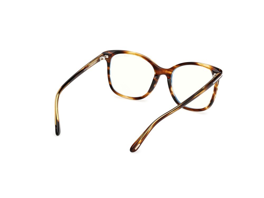 Eyeglasses Tom Ford FT6089-B (055) color avana colorata shape square 