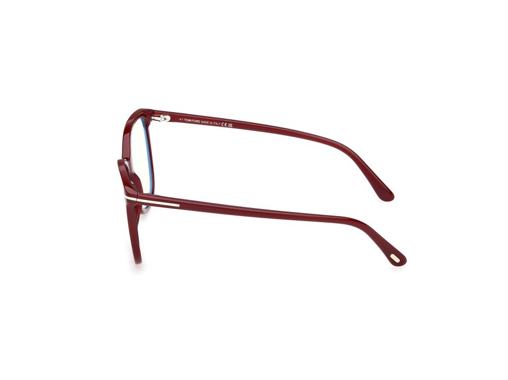 Occhiali da vista Tom Ford FT6089-B (069) colore bordeaux lucido forma quadrato 