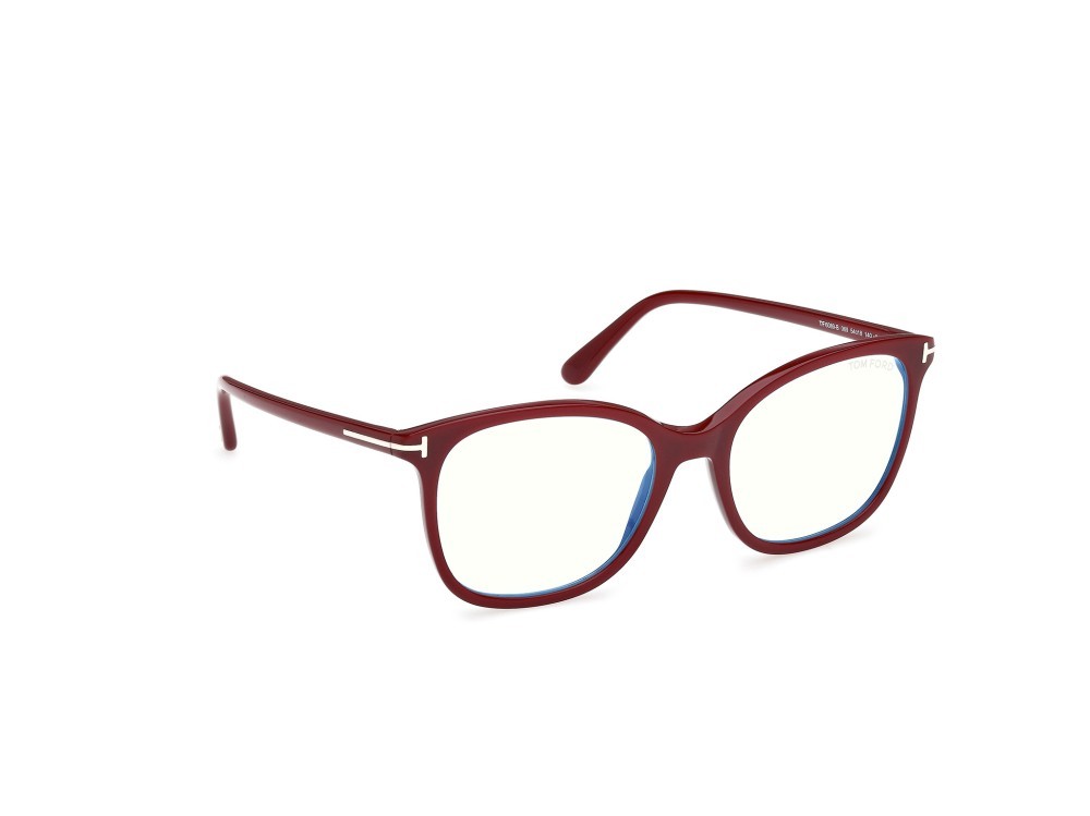 Occhiali da vista Tom Ford FT6089-B (069) colore bordeaux lucido forma quadrato 