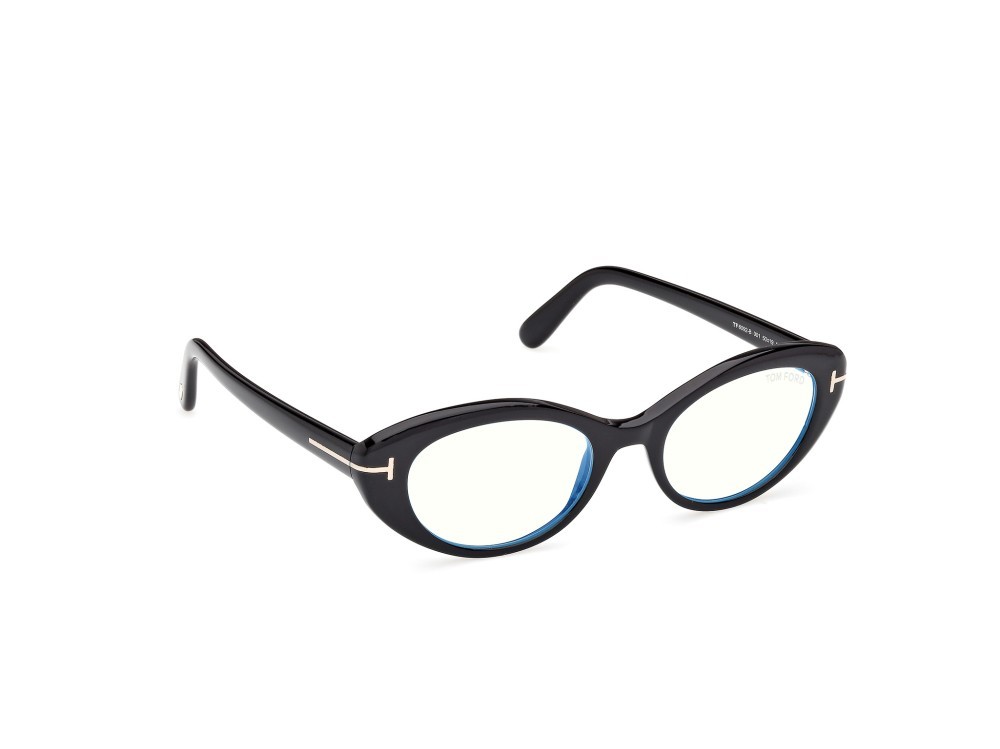 Eyeglasses Tom Ford FT6092-B (001) color nero lucido shape oval 