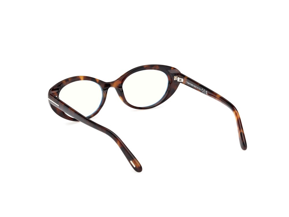 Eyeglasses Tom Ford FT6092-B (052) color avana scura shape oval 