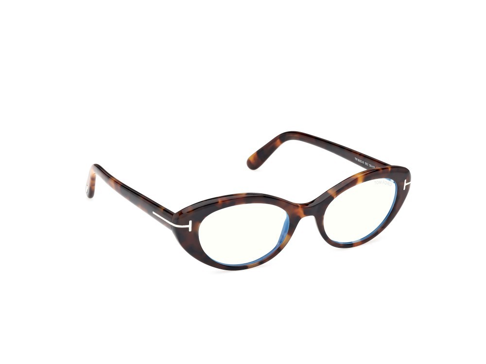 Eyeglasses Tom Ford FT6092-B (052) color avana scura shape oval 