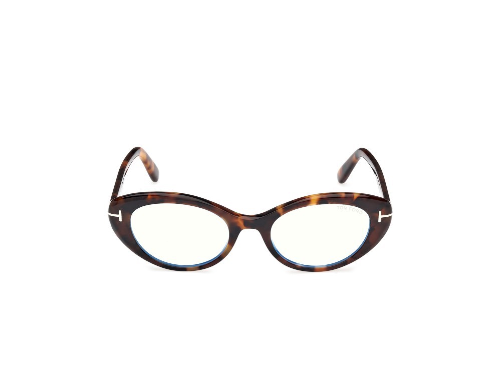 Eyeglasses Tom Ford FT6092-B (052) color avana scura shape oval 