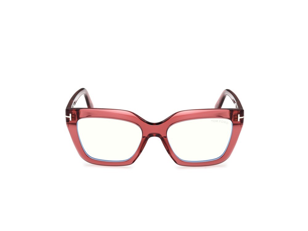 Eyeglasses Tom Ford FT6093-B (069) color bordeaux lucido shape cat eye 