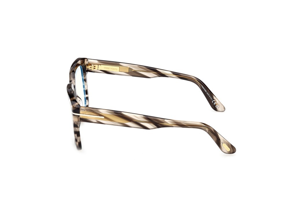 Occhiali da vista Tom Ford FT6094-B (056) colore avana colorata forma quadrato 