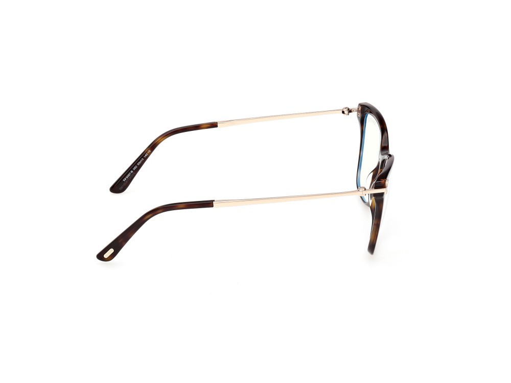 Occhiali da vista Tom Ford FT6097-B (052) colore avana scura forma farfalla 