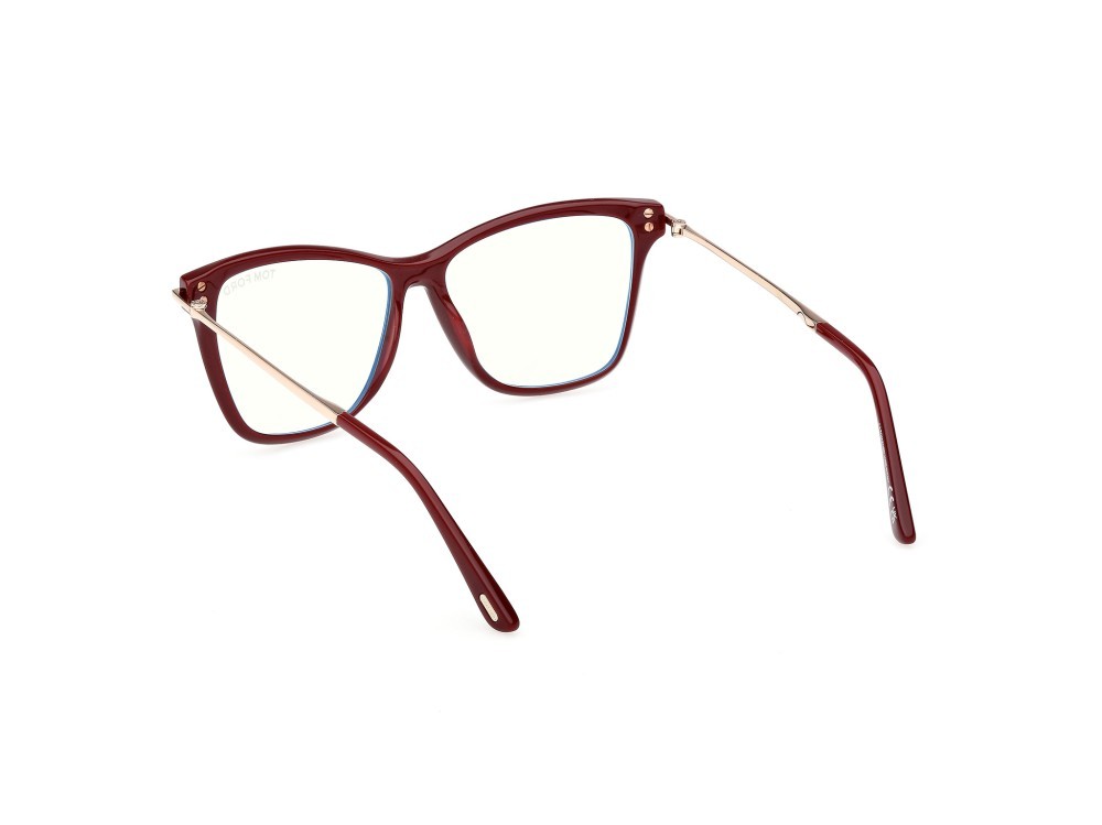 Eyeglasses Tom Ford FT6097-B (069) color bordeaux lucido shape butterfly 