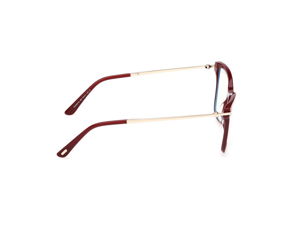 Eyeglasses Tom Ford FT6097-B (069) color bordeaux lucido shape butterfly 