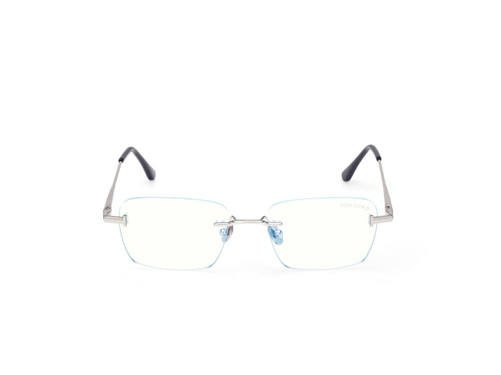 Occhiali da vista Tom Ford FT6117-B (016) colore palladio lucido  forma rettangolare 