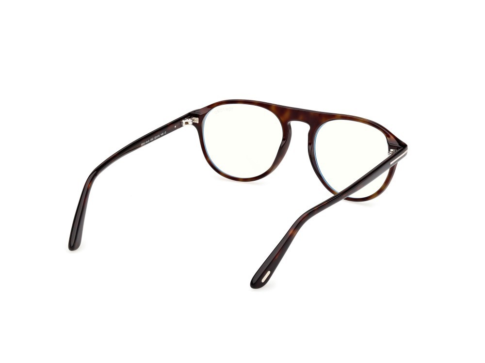 Occhiali da vista Tom Ford FT6118-B (052) colore avana scura forma aviator 
