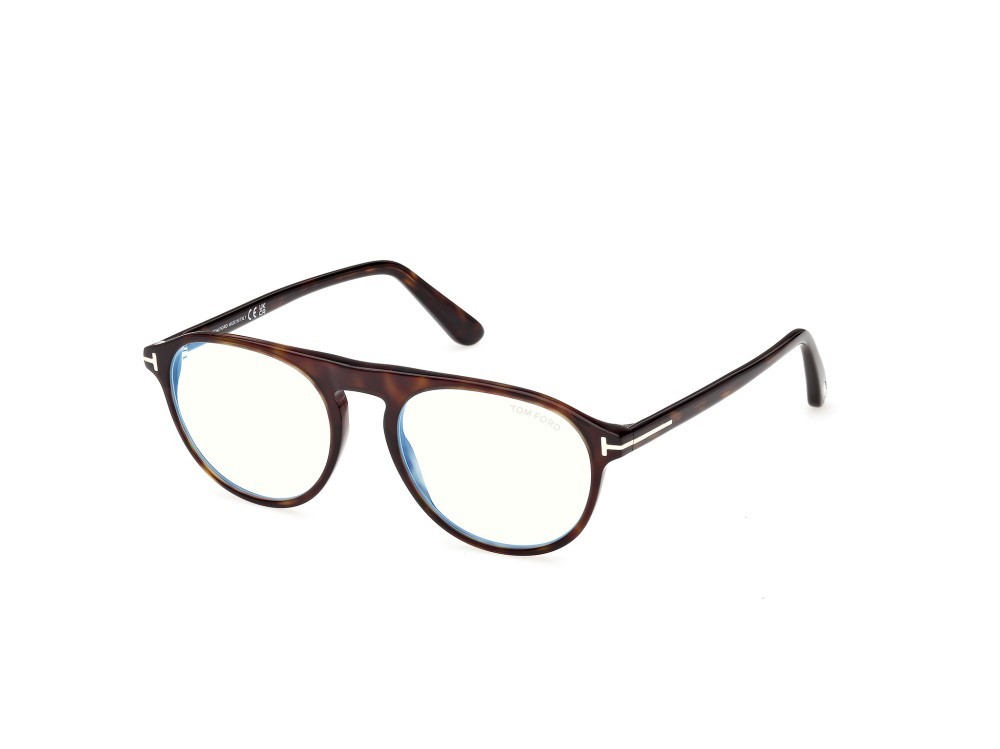 Occhiali da vista Tom Ford FT6118-B (052) colore avana scura forma aviator 