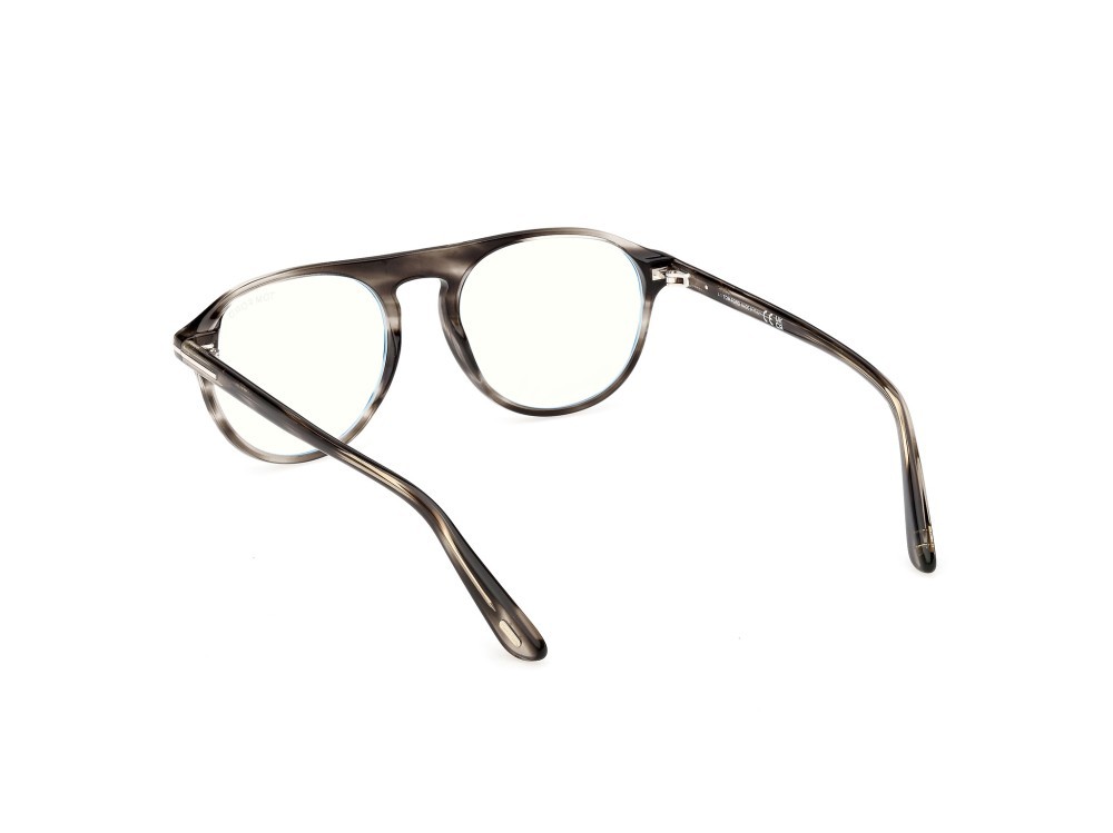 Occhiali da vista Tom Ford FT6118-B (055) colore  avana colorata  forma aviator 