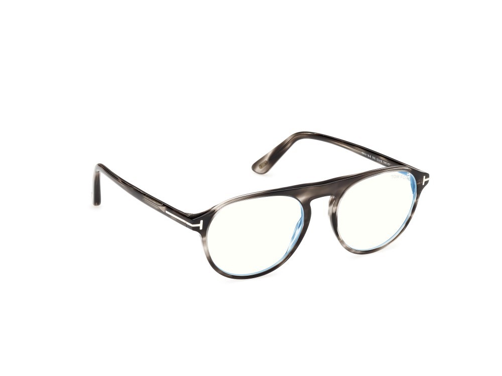 Occhiali da vista Tom Ford FT6118-B (055) colore  avana colorata  forma aviator 