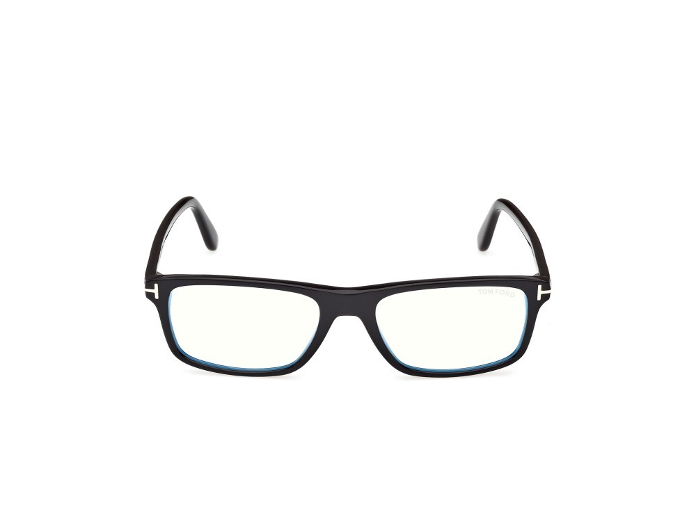 Occhiali da vista Tom Ford FT6119-B (001) colore nero lucido  forma rettangolare 