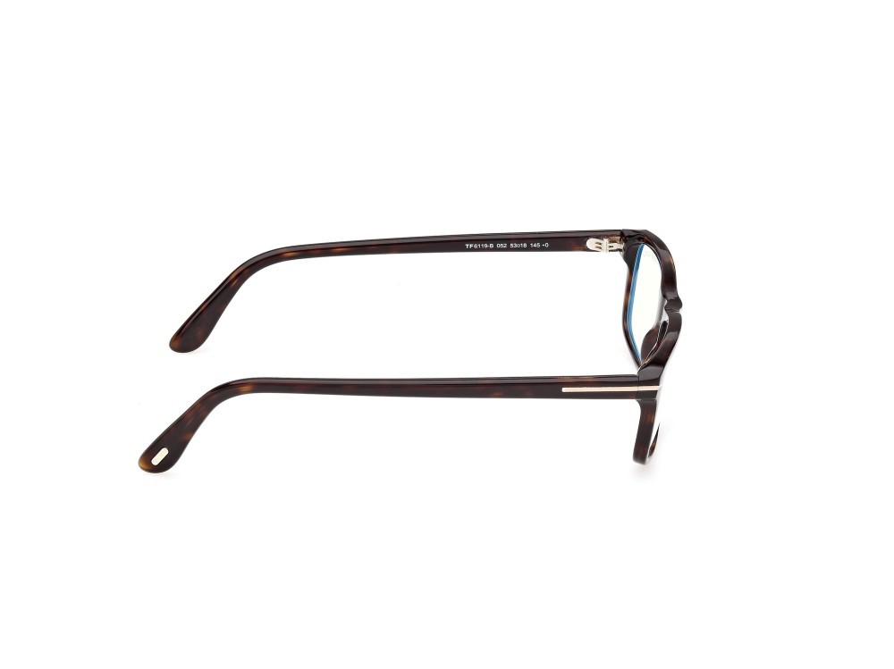 Occhiali da vista Tom Ford FT6119-B (052) colore avana scura  forma rettangolare 