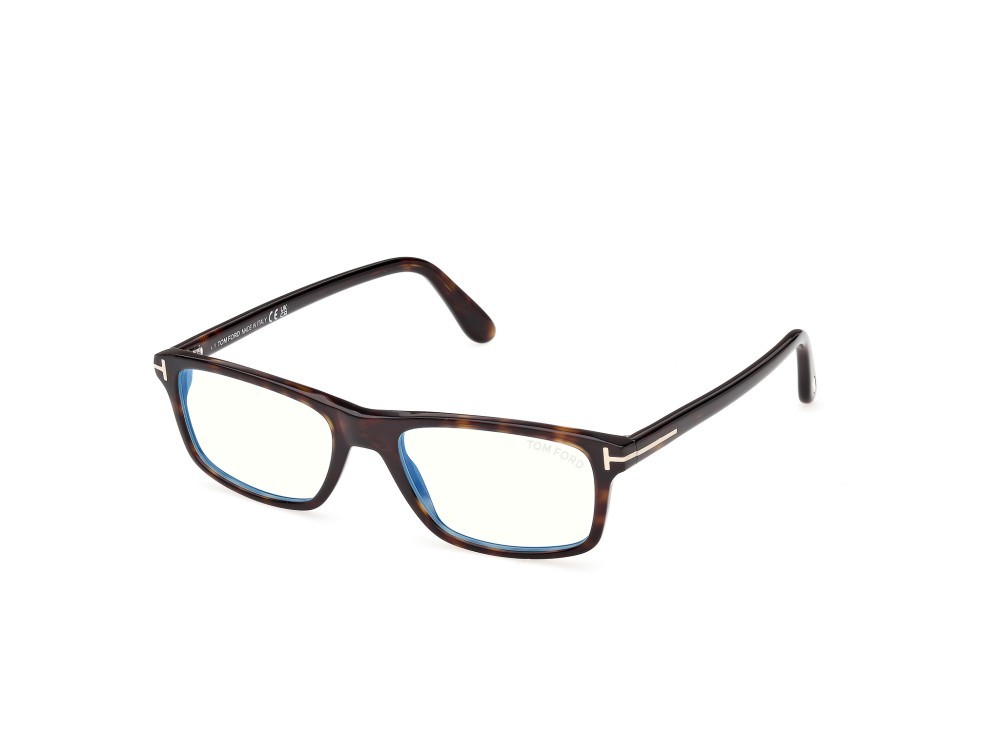 Occhiali da vista Tom Ford FT6119-B (052) colore avana scura  forma rettangolare 