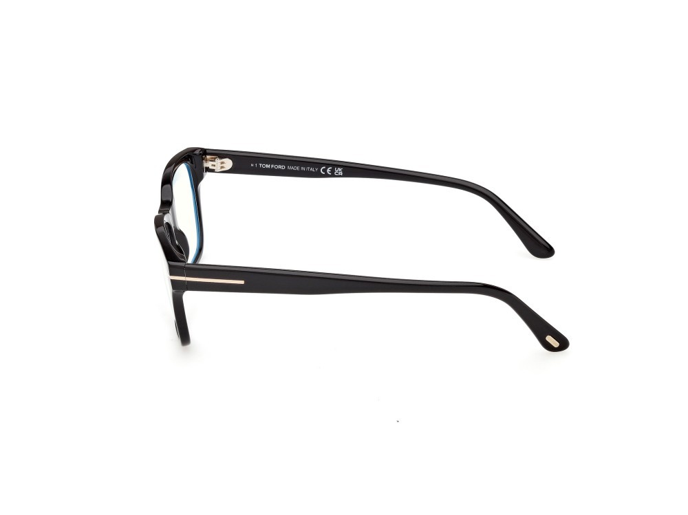 Occhiali da vista Tom Ford FT6120-B (001) colore nero lucido forma quadrato 
