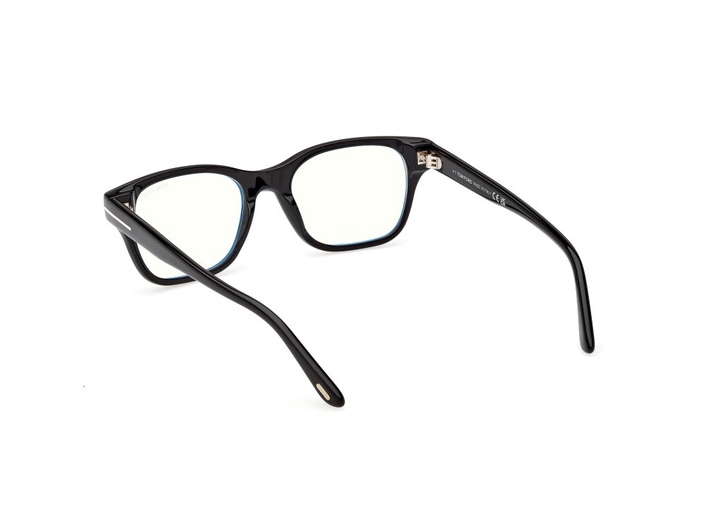 Occhiali da vista Tom Ford FT6120-B (001) colore nero lucido forma quadrato 