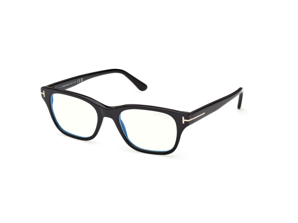 Occhiali da vista Tom Ford FT6120-B (001) colore nero lucido forma quadrato 