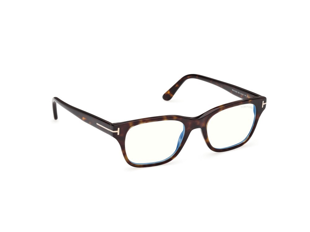 Occhiali da vista Tom Ford FT6120-B (052) colore avana scura forma quadrato 