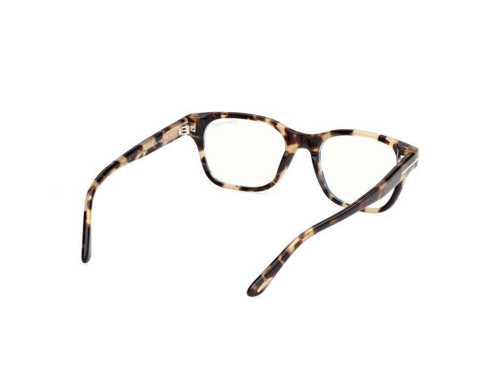 Eyeglasses Tom Ford FT6120-B (055) color avana colorata shape square 