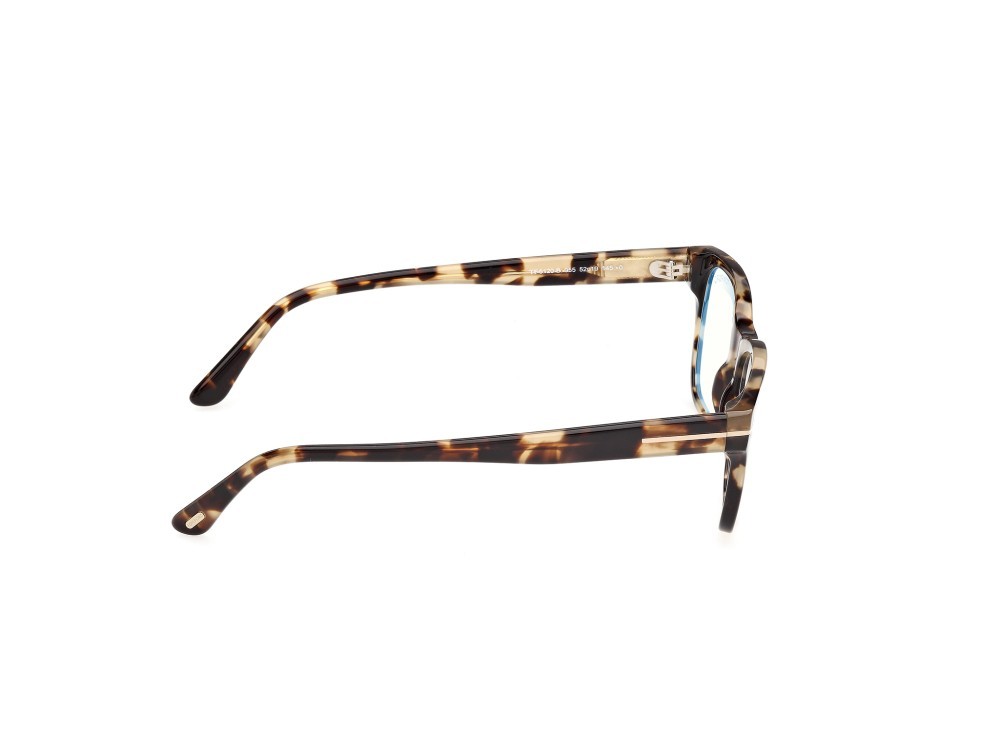 Eyeglasses Tom Ford FT6120-B (055) color avana colorata shape square 