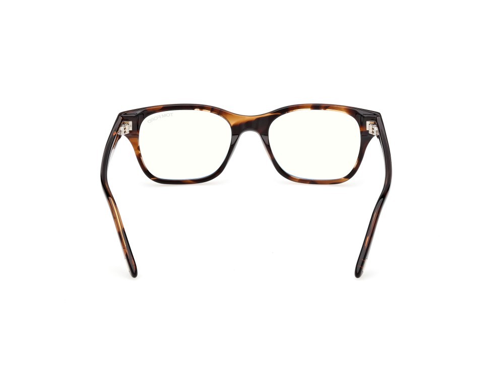 Occhiali da vista Tom Ford FT6120-B (056) colore avana colorata forma quadrato 