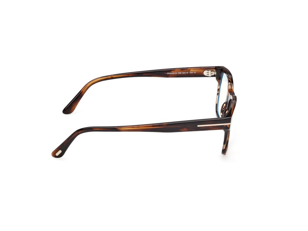 Occhiali da vista Tom Ford FT6120-B (056) colore avana colorata forma quadrato 