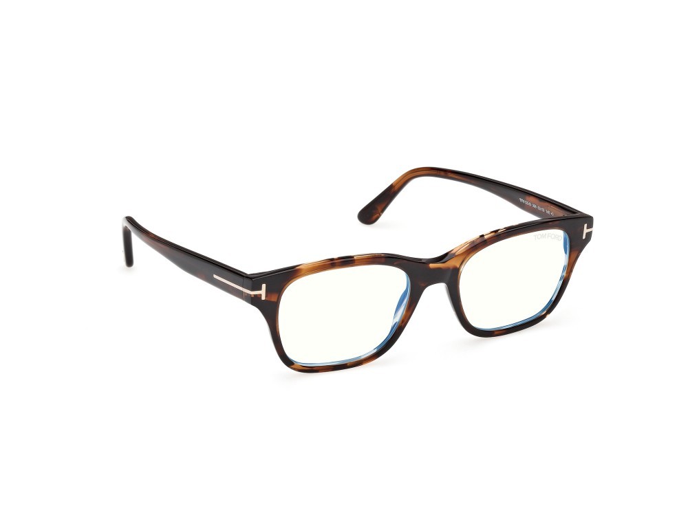 Occhiali da vista Tom Ford FT6120-B (056) colore avana colorata forma quadrato 