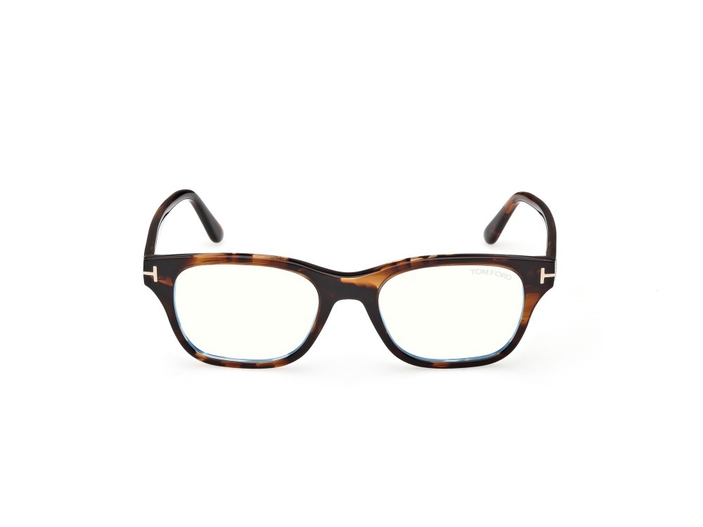 Occhiali da vista Tom Ford FT6120-B (056) colore avana colorata forma quadrato 