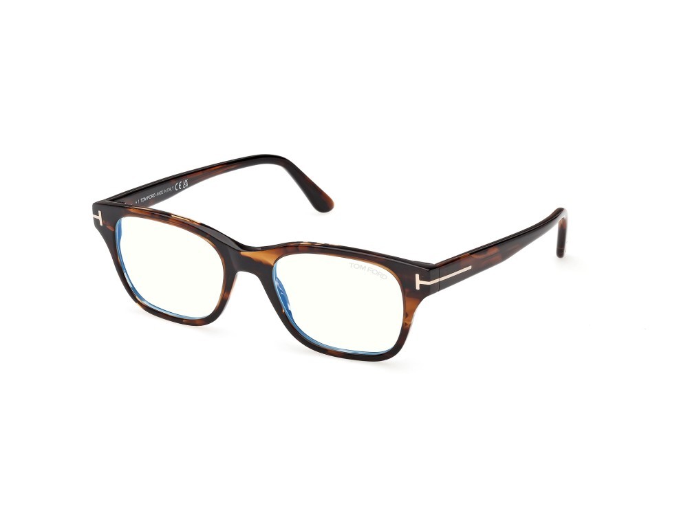 Occhiali da vista Tom Ford FT6120-B (056) colore avana colorata forma quadrato 