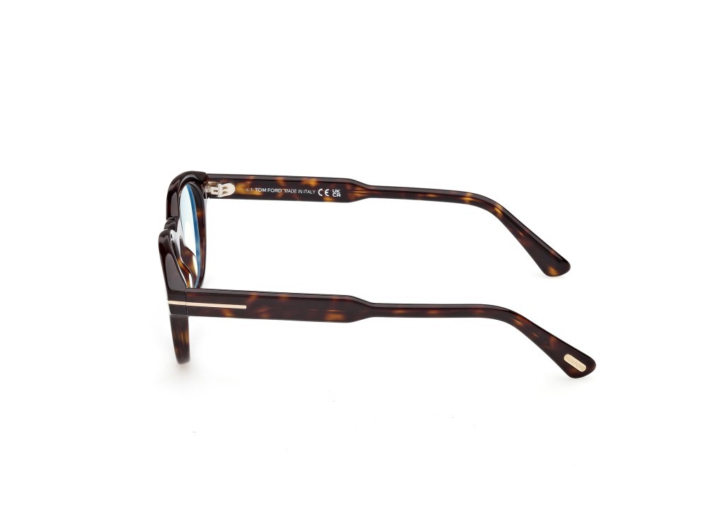 Occhiali da vista Tom Ford FT6121-B (052) colore  avana scura forma rotondo 