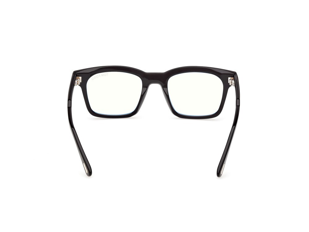 Occhiali da vista Tom Ford FT6122-B (001) colore nero lucido forma quadrato 
