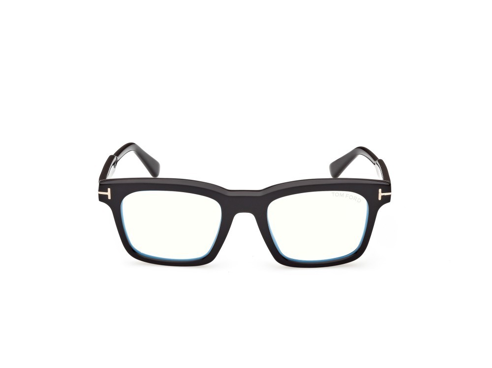 Occhiali da vista Tom Ford FT6122-B (001) colore nero lucido forma quadrato 