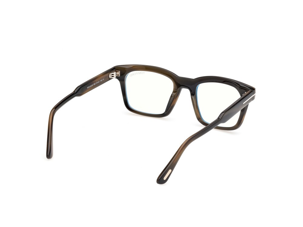 Occhiali da vista Tom Ford FT6122-B (056) colore  avana colorata forma quadrato 