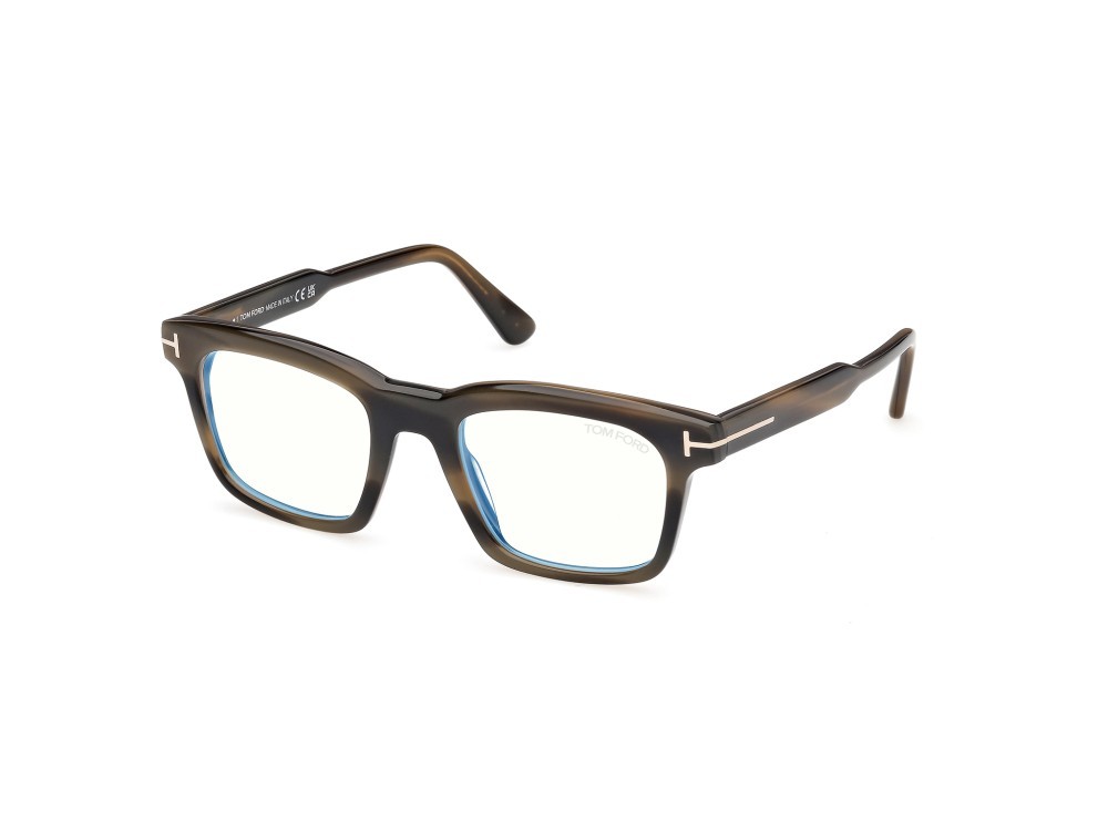 Occhiali da vista Tom Ford FT6122-B (056) colore  avana colorata forma quadrato 