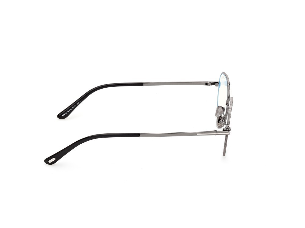 Occhiali da vista Tom Ford FT6127-B (008) colore antracite lucido  forma rotondo 