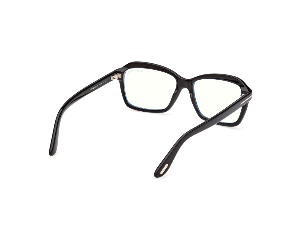 Eyeglasses Tom Ford FT6129-B (001) color nero lucido shape rectangle 