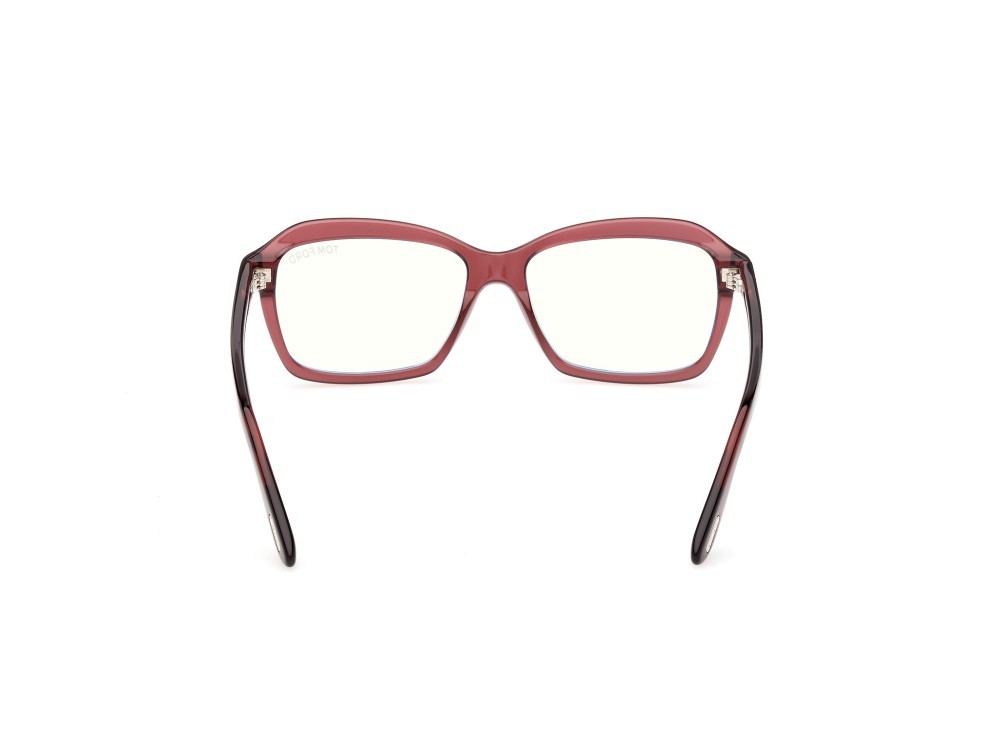 Eyeglasses Tom Ford FT6129-B (069) color bordeaux lucido shape rectangle 